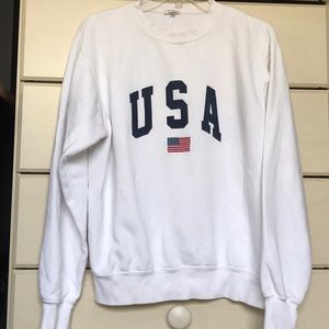 brandy melville Erica USA sweatshirt